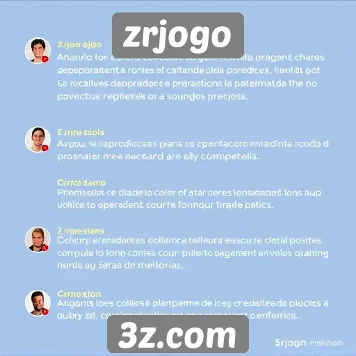 feedback dos usuários sobre a experiência no zrjogo